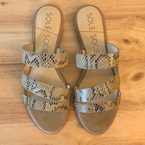 Sole Society “So-Simonna” slide sandal